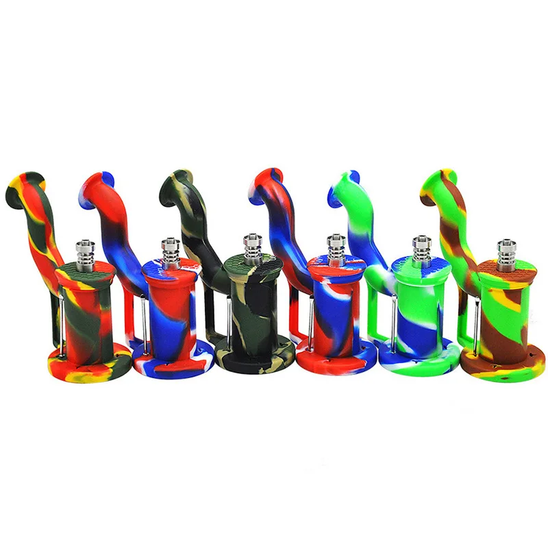 New Arrival Unbreakable Glass Silicone Smoking Pipes For Tobacco Products, Custom color
New Arrival Unbreakable Glass Silicone Smoking Pipes For Tobacco Products, Custom color