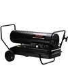51KW Steel Lower Fuel Consumption Diesel Forced Air Heaters With Handle And Wheels