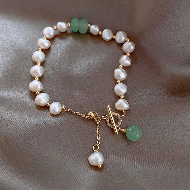 Classic Fashion Natural Stone Pearl Pendant Bracelet For Woman Exquisite New Lucky Cuff Bracelet Anniversary Gift Luxury Jewelry, Silver
Classic Fashion Natural Stone Pearl Pendant Bracelet For Woman Exquisite New Lucky Cuff Bracelet Anniversary Gift Luxury Jewelry, Silver