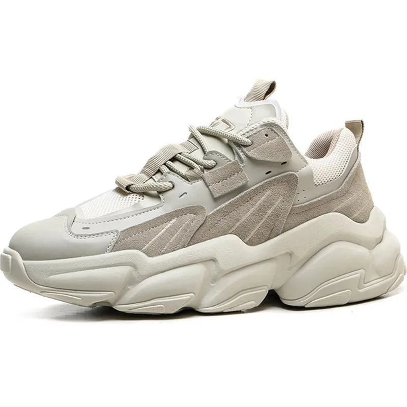 2021 Men's Sneakers Genuine Leather Casual and Breathable Shoes Daddy Shoes Large Size Thick-Soled Increased Sports Shoes
2021 Men's Sneakers Genuine Leather Casual and Breathable Shoes Daddy Shoes Large Size Thick-Soled Increased Sports Shoes
