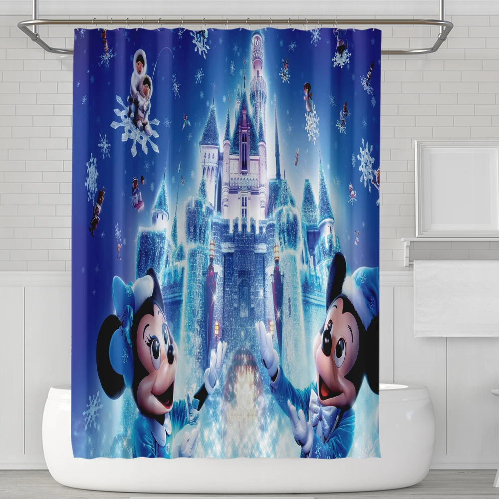 Popular 3D printing cute Mickey Mouse shower curtain mildew-proof shower curtain set household waterproof shower curtain
Popular 3D printing cute Mickey Mouse shower curtain mildew-proof shower curtain set household waterproof shower curtain