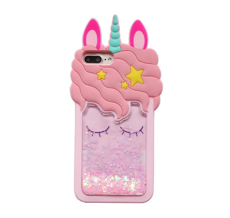 Free samples Quicksand Unicorn Case for iPhone Soft Silicone 3D Cartoon Cute Animal Bling Cover Glitter Girls Phone Case 
Free samples Quicksand Unicorn Case for iPhone Soft Silicone 3D Cartoon Cute Animal Bling Cover Glitter Girls Phone Case
