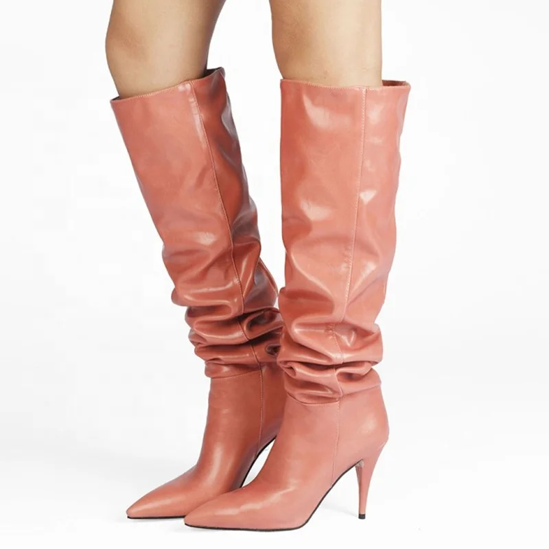 Winter Boots Women 2021 Latest Shoes Pointed Toe Slip-on Short Knee High Boots Customized Big Size 47, Apricot brown blue pink black
Winter Boots Women 2021 Latest Shoes Pointed Toe Slip-on Short Knee High Boots Customized Big Size 47, Apricot brown blue pink black