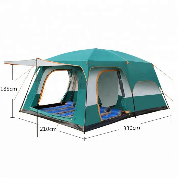 Small outdoor large cheap quick pop-up waterproof shelter beach luxury family camping tent, Customized
Small outdoor large cheap quick pop-up waterproof shelter beach luxury family camping tent, Customized