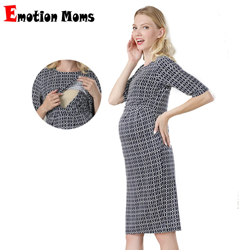Half Sleeve Fashion Maternity Dress Lactation Clothes Pregnant Wear Soft Stretch Fabric Big Size OEM Brand
Half Sleeve Fashion Maternity Dress Lactation Clothes Pregnant Wear Soft Stretch Fabric Big Size OEM Brand