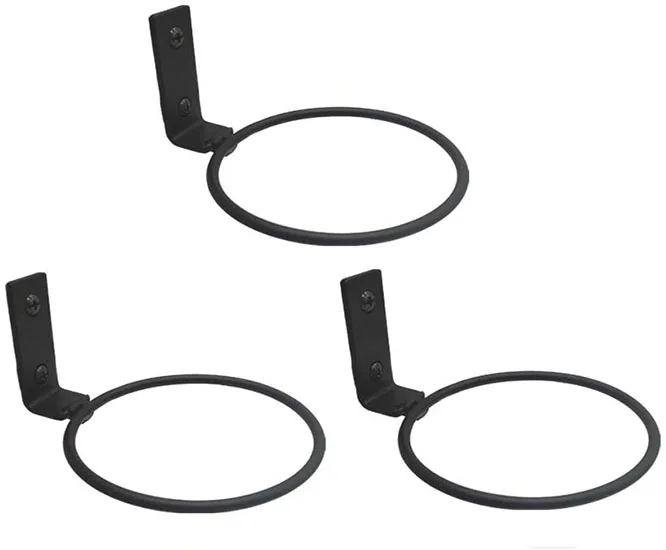 4in hanging balcony deck railing foor indoor plants black durable steel flower bracket ring wall mounted pot ring planter holder
4in hanging balcony deck railing foor indoor plants black durable steel flower bracket ring wall mounted pot ring planter holder