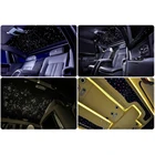 Car 7W Fiber Optic Light Kit For Car Decoration Star Light For Car