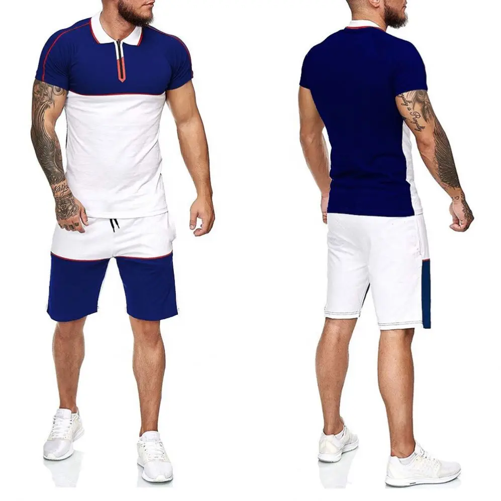 DLL0317 Hot Sale summer casual short sleeve t-shirt shorts outfits jogging suit two piece short set men sets, As picture or customized make
DLL0317 Hot Sale summer casual short sleeve t-shirt shorts outfits jogging suit two piece short set men sets, As picture or customized make