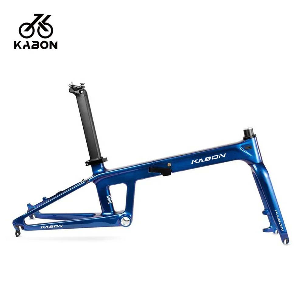 2021 KABON New Model Bicycle Parts Lightweight T800 Carbon Fiber 20-inch Folding Bike Frame Carbon Fiber Road Disc Brakes, Chameleon
2021 KABON New Model Bicycle Parts Lightweight T800 Carbon Fiber 20-inch Folding Bike Frame Carbon Fiber Road Disc Brakes, Chameleon