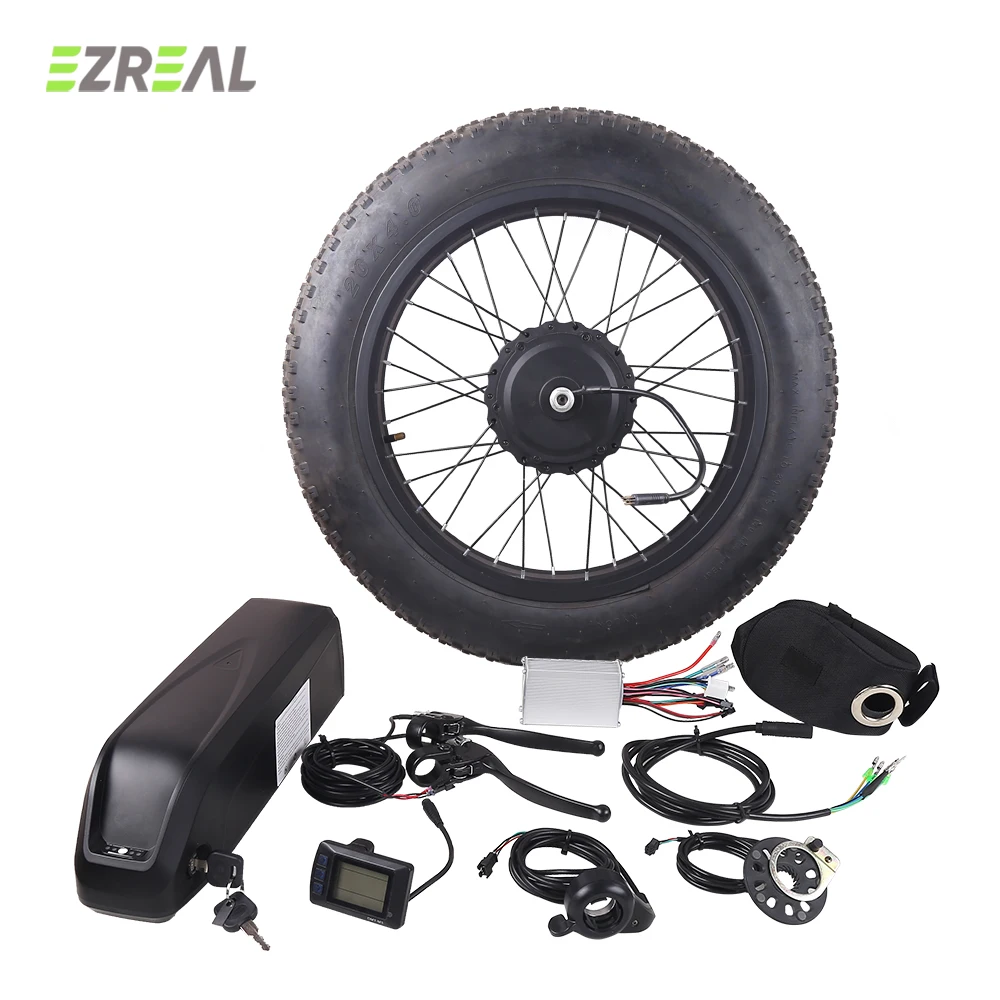 EZREAL 26 28 29 inch Fat Tire Snow Bike Wheel Motor Conversion Kits with LCD Display
EZREAL 26 28 29 inch Fat Tire Snow Bike Wheel Motor Conversion Kits with LCD Display