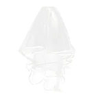Odm Cute White Little Bridal Wedding Veil Bachelorette Party Wedding Veil With Comb