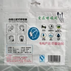 Silicone Plastic Particulars Reusable Face Mask PM2.5 Respirator