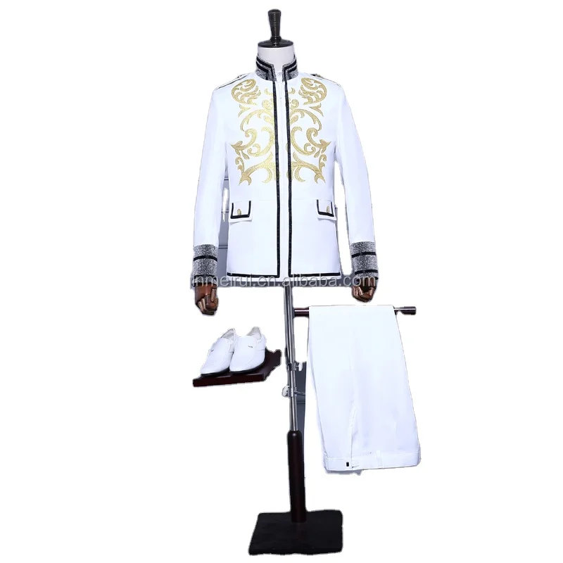 Free Shipping White men suits 2021 formal evening dress at party white or Ivory colored prom gowns suzhou, Optional
Free Shipping White men suits 2021 formal evening dress at party white or Ivory colored prom gowns suzhou, Optional
