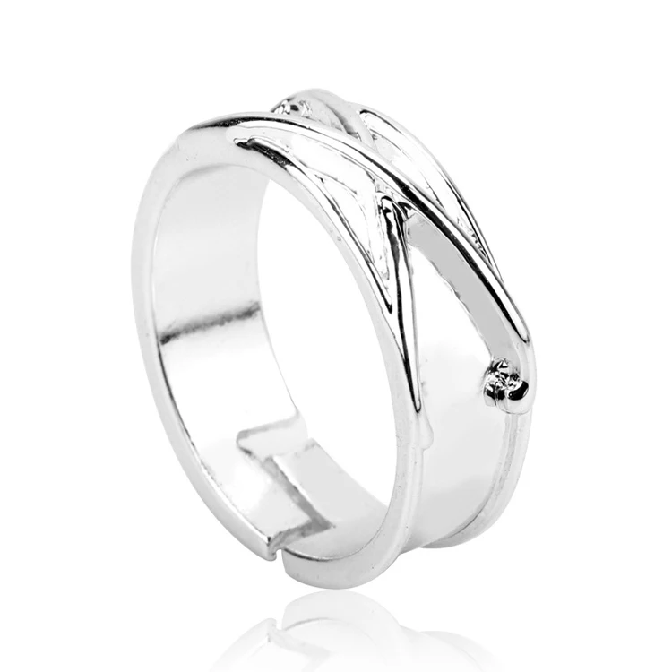Anime ring jewelry Silver plate Dragon Ball Z Dark Black Goku Potara Time Ring Super Saiyan Cosplay Ring for women
Anime ring jewelry Silver plate Dragon Ball Z Dark Black Goku Potara Time Ring Super Saiyan Cosplay Ring for women