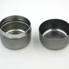 Metal Round Tea Tin Can Tin Plated Steel Containers