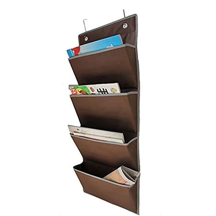 Fabric Over The Door Hanging Organizer Storage Pocket Chart For Magazines File Folders In Office School Room, Grey,blue,beige...
Fabric Over The Door Hanging Organizer Storage Pocket Chart For Magazines File Folders In Office School Room, Grey,blue,beige...