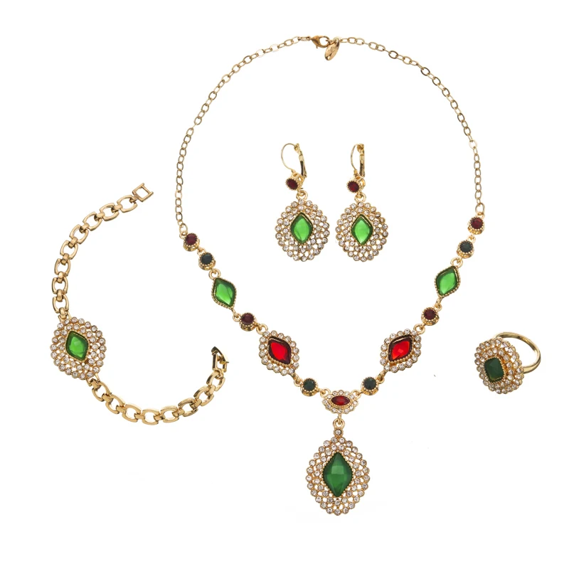 Fashion crystal diamond jewelry set golden bride necklace earrings set party wedding dress jewelry gifts for women, Gold and silver
Fashion crystal diamond jewelry set golden bride necklace earrings set party wedding dress jewelry gifts for women, Gold and silver