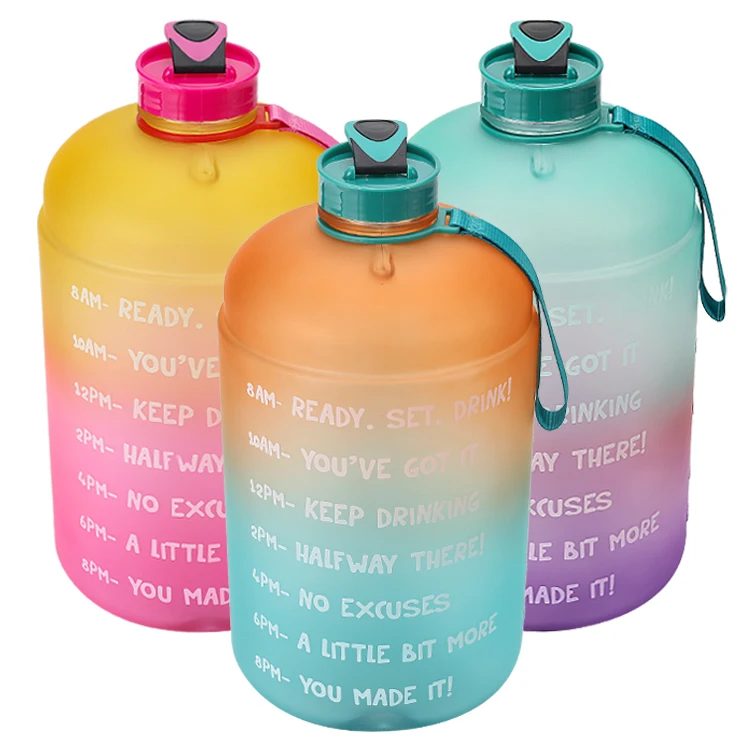 2020 hot sellers 3.78L Large Capacity Water Bottle PETG Plastic remind Time Marker Fitness for Outdoor sport GYM, Customized color
2020 hot sellers 3.78L Large Capacity Water Bottle PETG Plastic remind Time Marker Fitness for Outdoor sport GYM, Customized color