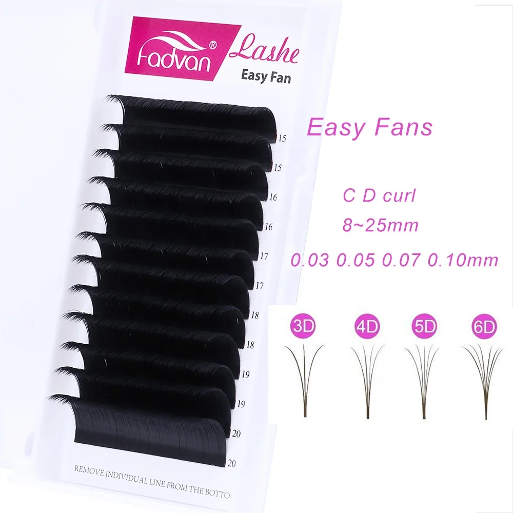 Easy Fan Eyelash Extensions Wholesale Cashmere Easy Fan Lashes FADVAN Easy Fanning Volume Eyelash Extensions Pestanas
Easy Fan Eyelash Extensions Wholesale Cashmere Easy Fan Lashes FADVAN Easy Fanning Volume Eyelash Extensions Pestanas