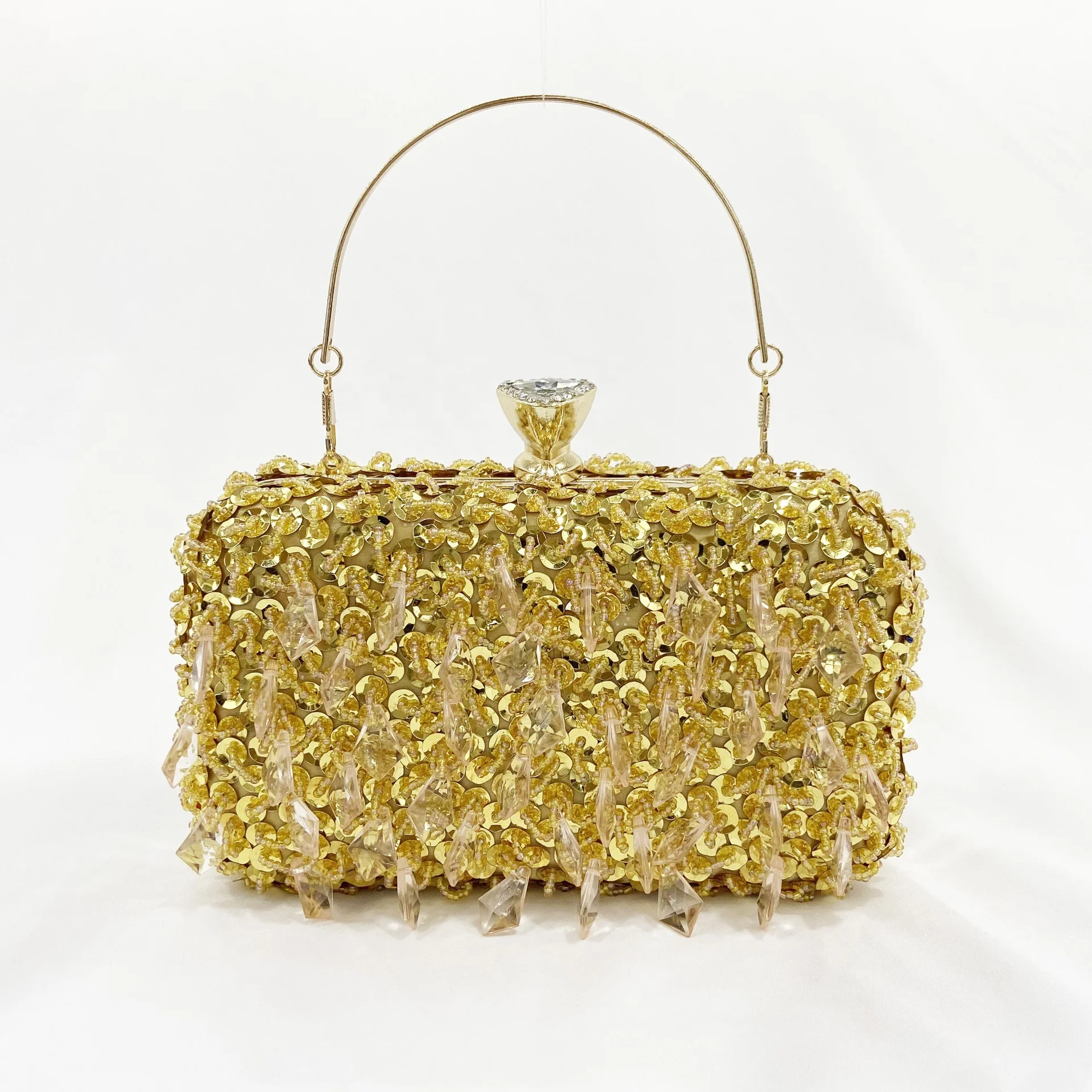 Trendy beaded acrylic evening dress handbag fashion banquet wedding luxury bead embroidery evening dress bag
Trendy beaded acrylic evening dress handbag fashion banquet wedding luxury bead embroidery evening dress bag