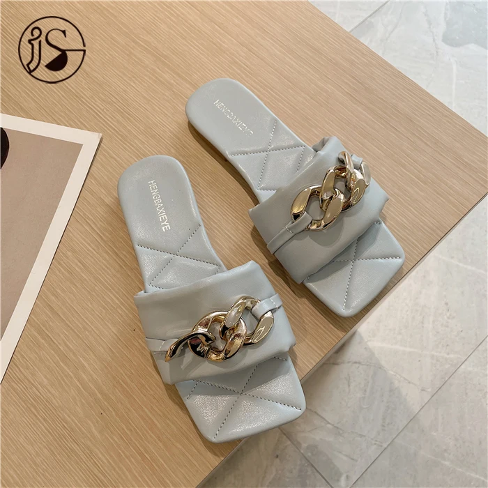 Wholesale colorful casual sandals for ladies metal button weave slippers for women outdoor comfort slides, Customized color
Wholesale colorful casual sandals for ladies metal button weave slippers for women outdoor comfort slides, Customized color