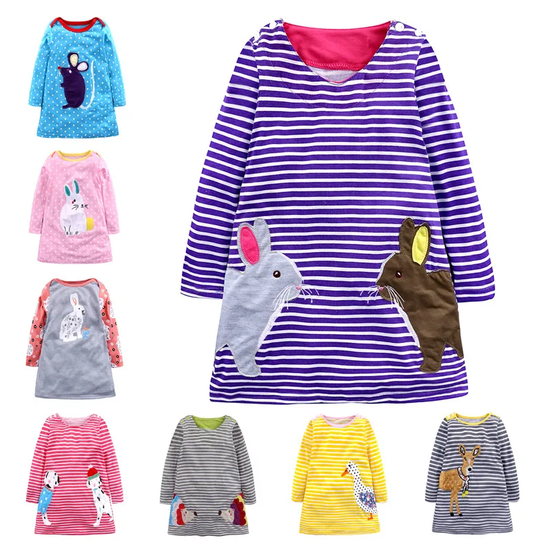 2021 New Girl Spring and Autumn Long Sleeve Pattern Dress Suitable for Girl Cotton Cartoon Dress
2021 New Girl Spring and Autumn Long Sleeve Pattern Dress Suitable for Girl Cotton Cartoon Dress