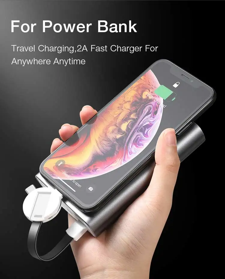 Wholesale OEM Fast Charging Line 3in 1 Portable Keychain Micro USB Type C Mobile Data Cable for Android - ANKUX.COM