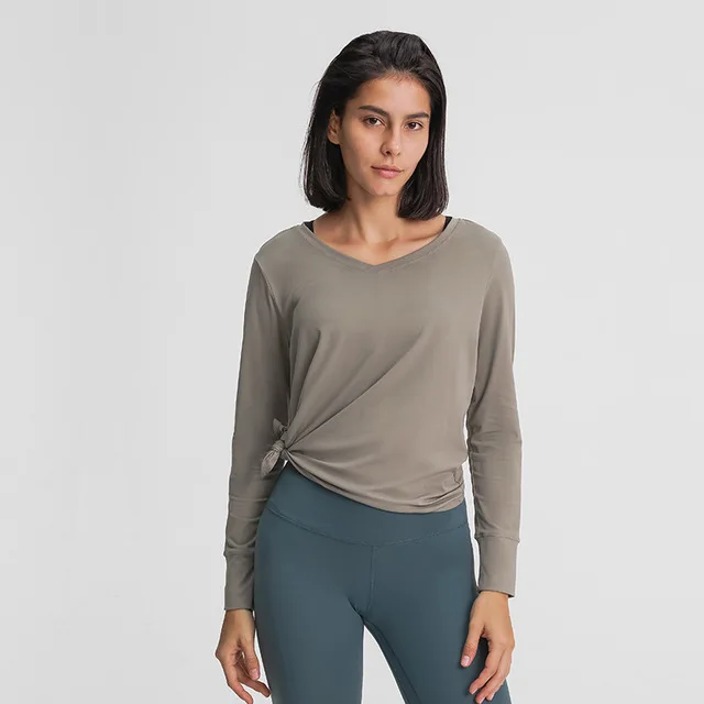 Custom Logo Slim Yoga Shirts Fitness Tops Shirts Women Activewear Long Sleeve Yoga Shirt, 4 colors
Custom Logo Slim Yoga Shirts Fitness Tops Shirts Women Activewear Long Sleeve Yoga Shirt, 4 colors