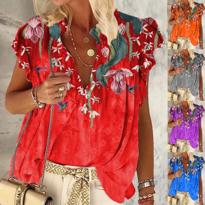 Plus Size Lotus Sleeveless Woman Top,Floral Ruffled V Neck Woman Causal Shirt, Picture
Plus Size Lotus Sleeveless Woman Top,Floral Ruffled V Neck Woman Causal Shirt, Picture