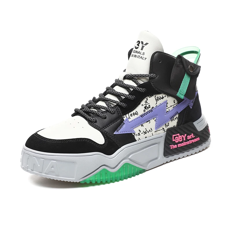 2021 High top tide men's board shoes hard-wearing winter shoes sports Rubber soles hot style running sneakers
2021 High top tide men's board shoes hard-wearing winter shoes sports Rubber soles hot style running sneakers