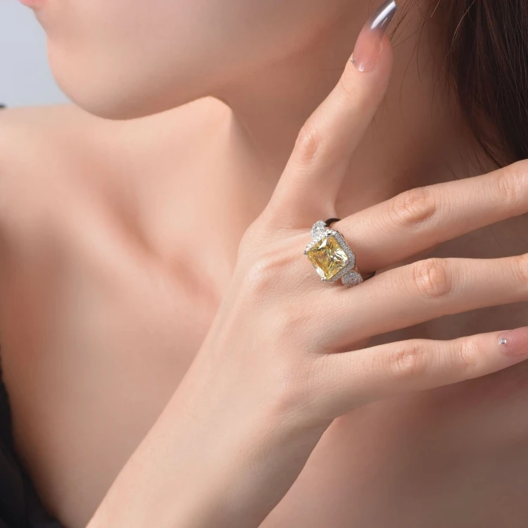 Hot Selling Product Zircon Women Jewelry 925 Sterling Silver Infinity Ring High Carbon Diamond Rings
Hot Selling Product Zircon Women Jewelry 925 Sterling Silver Infinity Ring High Carbon Diamond Rings
