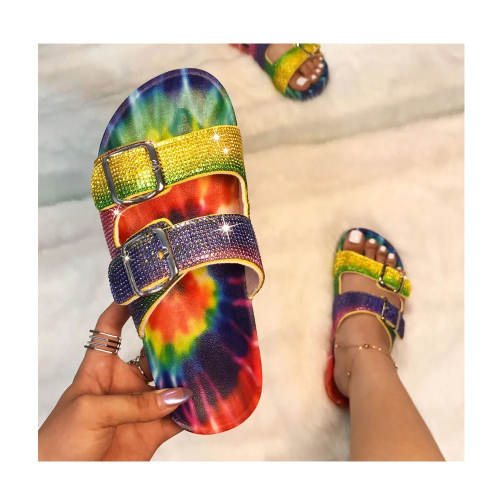 Women Hot Sell Fashion Wholesale Crystal Slides Outdoor And Indoor Comfortable Sandals Slides Shoes, 4 colors
Women Hot Sell Fashion Wholesale Crystal Slides Outdoor And Indoor Comfortable Sandals Slides Shoes, 4 colors