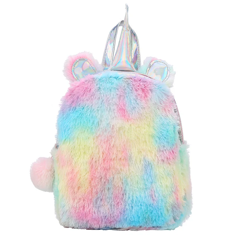 Seaygift 2019 unicorn fur mini backpack colorful plush satchel ladies backpack unicorn hologram fur backpack for girls, Pink/blue
Seaygift 2019 unicorn fur mini backpack colorful plush satchel ladies backpack unicorn hologram fur backpack for girls, Pink/blue