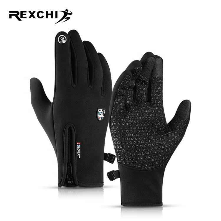 REXCHI DB42 Outdoor Sport Waterproof Winter Cycling Skiing Gloves for Bike Bicycle Scooter Motorcycle Warm Medi-Grip Gloves, Has 4 color
REXCHI DB42 Outdoor Sport Waterproof Winter Cycling Skiing Gloves for Bike Bicycle Scooter Motorcycle Warm Medi-Grip Gloves, Has 4 color