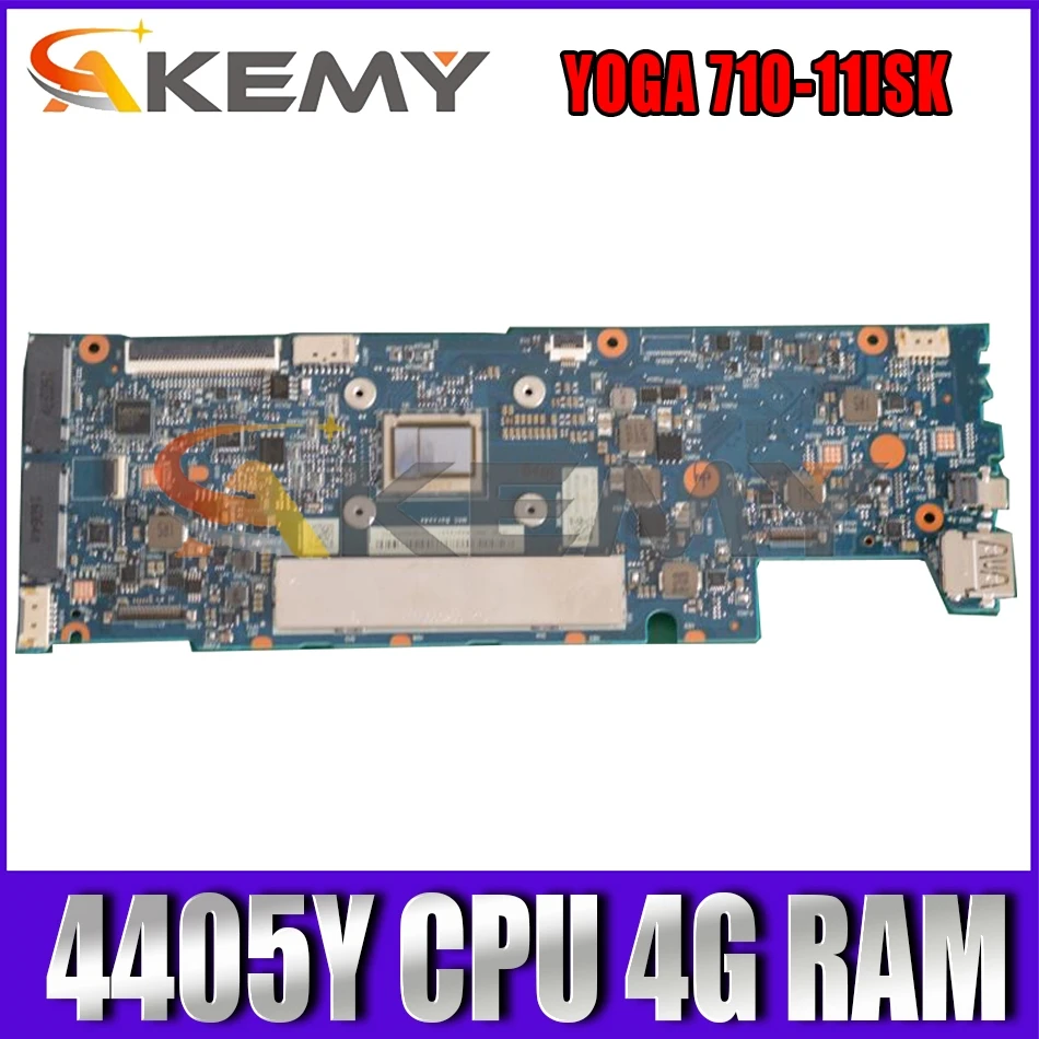 Akemy CYG11 NM-A771 Motherboard For YOGA 710-11ISK Laptop Motherboard 5B20L46167 SR2ER 4405Y CPU 4G RAM 100% Test Work
Akemy CYG11 NM-A771 Motherboard For YOGA 710-11ISK Laptop Motherboard 5B20L46167 SR2ER 4405Y CPU 4G RAM 100% Test Work