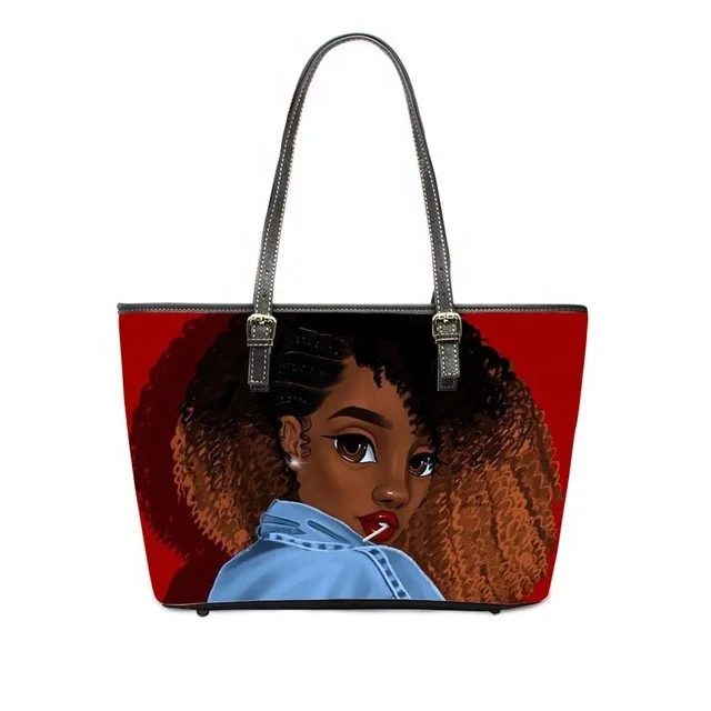 Luxury Beautiful Girl Leather Handbags New Women Black African Girls Printing Handbags for Females Top-Handle Bags Travel Bolsa
Luxury Beautiful Girl Leather Handbags New Women Black African Girls Printing Handbags for Females Top-Handle Bags Travel Bolsa
