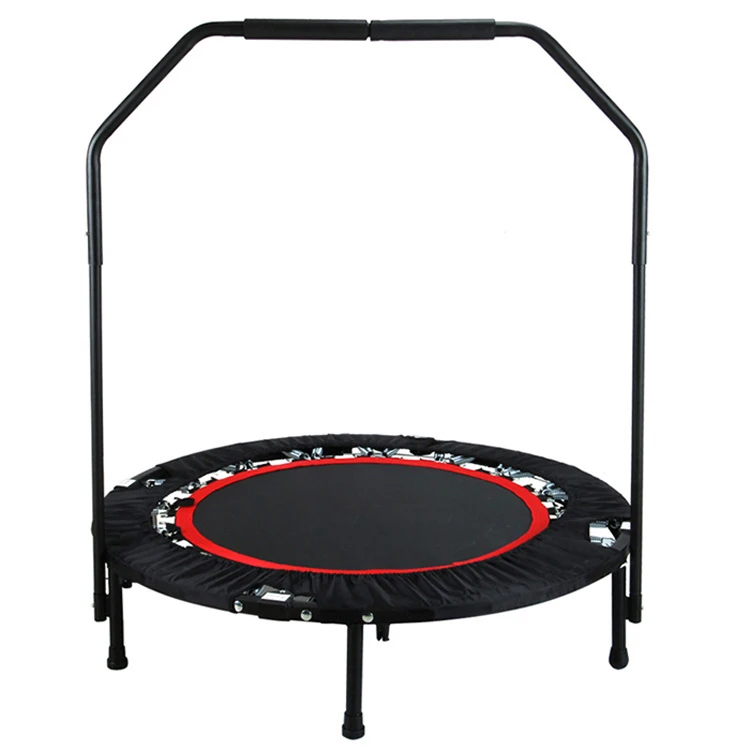 Folding Mini Trampoline Kids Fitness Rebounder Adjustable Foam Handle Indoor Trampoline, Red
Folding Mini Trampoline Kids Fitness Rebounder Adjustable Foam Handle Indoor Trampoline, Red