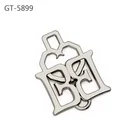Fashion Zinc alloy Nickel custom die cut metal charm pendants for bracelet,metal hollow out jewelry pendants