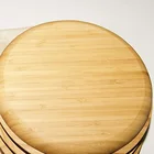 Wholesale Japanese Style Natural Bamboo Wood Plates Dishes Set for Soy Sause Sushi Salad Serving
