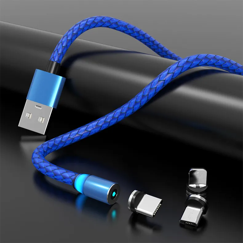 Fish silk braided LED light fast magnetic charging cable magnetic data cable micro USB 3 in 1 mobile headset phone charger, Black red blue grey yellow
Fish silk braided LED light fast magnetic charging cable magnetic data cable micro USB 3 in 1 mobile headset phone charger, Black red blue grey yellow
