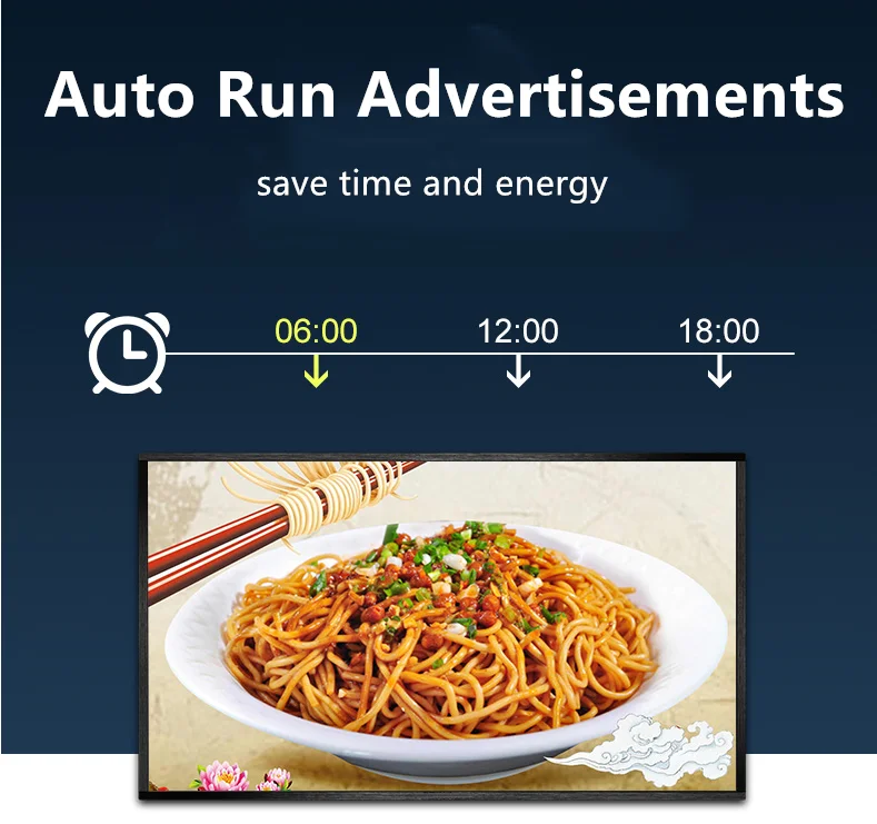 Rotatable IR Touch Portable Digital Signage 5