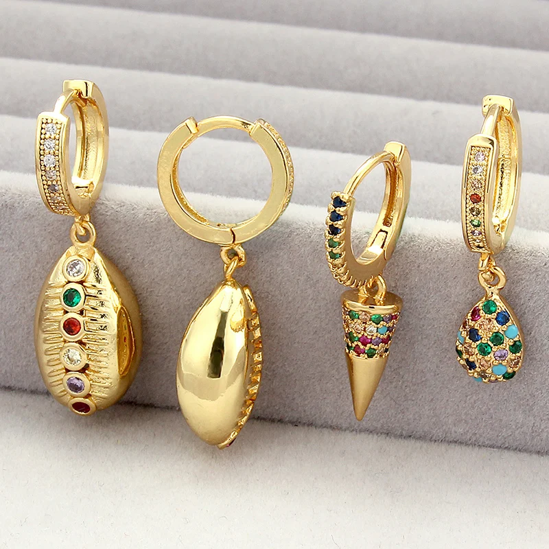 Gothic Mix Earrings Rainbow 24k Gold Heart Earrings pendiente circonita arcoiris Huggie Jewelry CZ earrings, Golden
Gothic Mix Earrings Rainbow 24k Gold Heart Earrings pendiente circonita arcoiris Huggie Jewelry CZ earrings, Golden