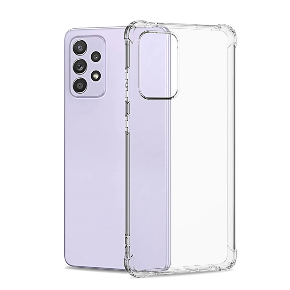 

Wholesale Shockproof Case for Samsung S21 Ultra S20 FE S10 Plus S10E S8 S9 S7 Silicone Phone Case for Note 20 10 9 8 Cover, Transparent