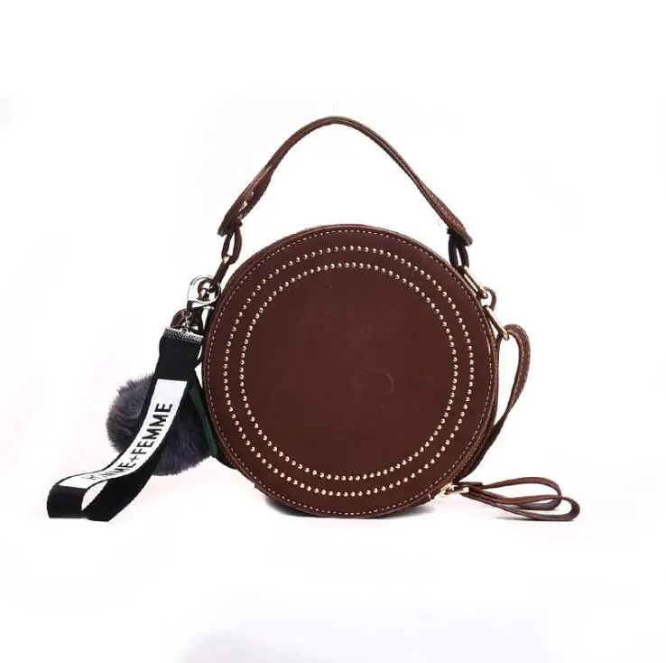 Factory Wholesale Fashion Hot Sales Vintage Lady Fashion Small Round Bag Shoulder Hand Bags For Carrying Cosmetic, Rainable
Factory Wholesale Fashion Hot Sales Vintage Lady Fashion Small Round Bag Shoulder Hand Bags For Carrying Cosmetic, Rainable