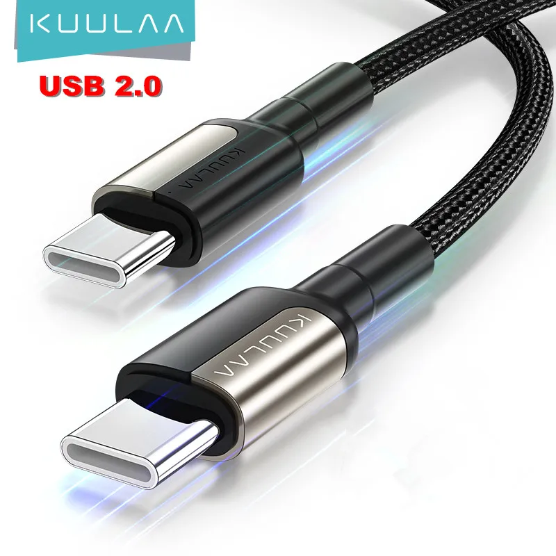 KUULAA High Durability Type C USB2.0 Braid 3A Nylon Type C Cable USB Charging Cable for USB Type C Devices 
KUULAA High Durability Type C USB2.0 Braid 3A Nylon Type C Cable USB Charging Cable for USB Type C Devices