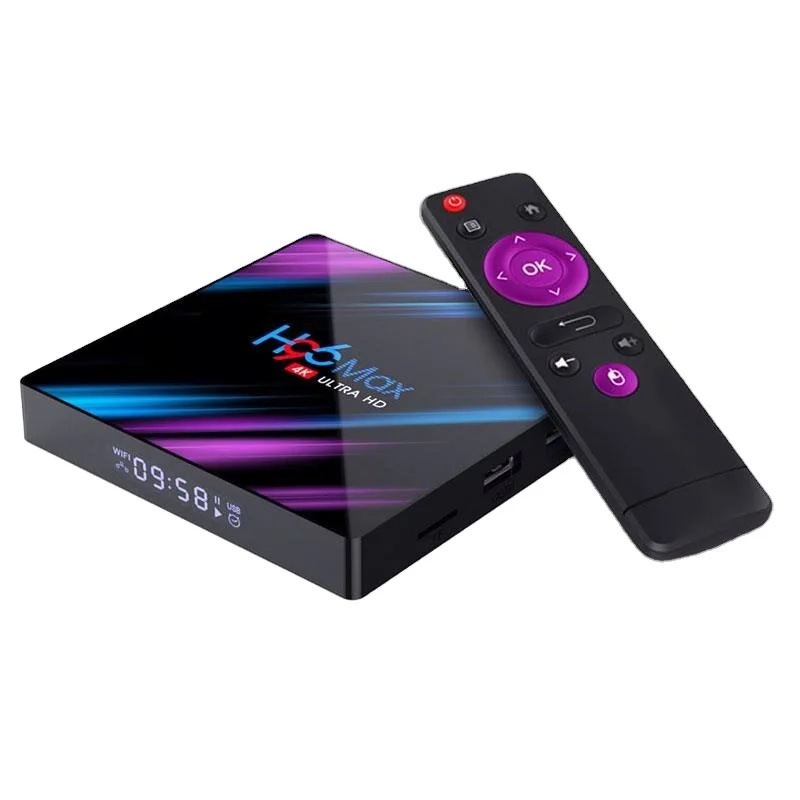 Android 10.0 H96Max RK3318 4GB RAM 64GB ROM TV Box USB 3.0 Set top box Support voice remote
Android 10.0 H96Max RK3318 4GB RAM 64GB ROM TV Box USB 3.0 Set top box Support voice remote