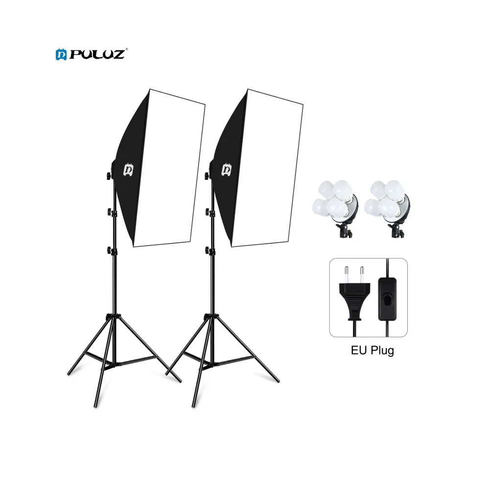 Professional Photo Studio Photography Light Equipment Photography Lighting Kit with 20W E27 Socket Bulb
Professional Photo Studio Photography Light Equipment Photography Lighting Kit with 20W E27 Socket Bulb