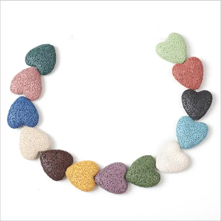 LB1035 Wholesale Colorful lava volcanic heart beads,Creamy Lava Rock Gemstone heart shaped Beads
LB1035 Wholesale Colorful lava volcanic heart beads,Creamy Lava Rock Gemstone heart shaped Beads