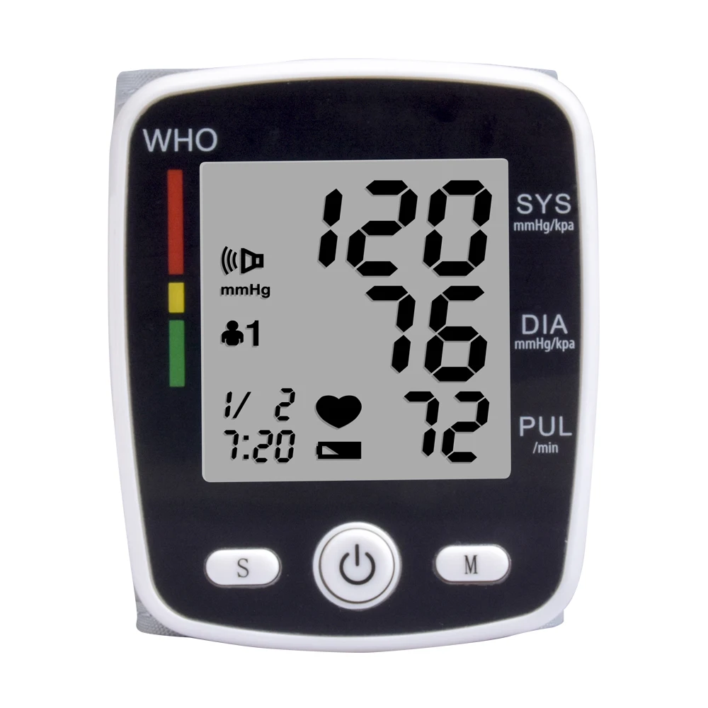 China venda Quente relógio de pulso digital monitor de pressão arterial equipamentos de dispositivos médicos com Voz e função de Carregamento