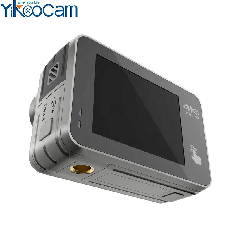 Yikoo OEM Mini Dual Lens Real 4K sport Camera Waterproof Sports EIS WiFi Action Camera
Yikoo OEM Mini Dual Lens Real 4K sport Camera Waterproof Sports EIS WiFi Action Camera